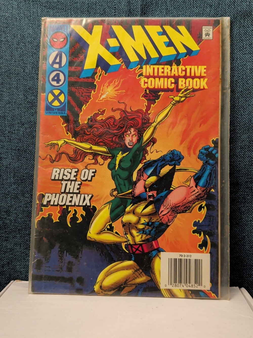 X-Men Interactive Comic Book Rise of the Phoenix 1996 Activity Set Marvel | Good - Picture 16 of 16